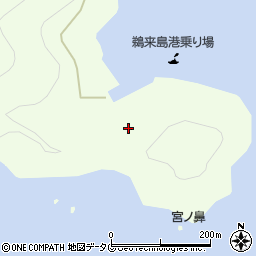 高知県宿毛市沖の島町鵜来島37周辺の地図