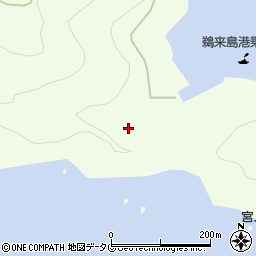 高知県宿毛市沖の島町鵜来島1240-3周辺の地図