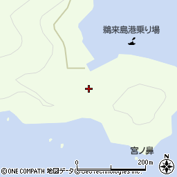 高知県宿毛市沖の島町鵜来島32周辺の地図