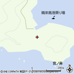 高知県宿毛市沖の島町鵜来島35周辺の地図