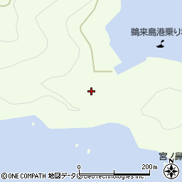 高知県宿毛市沖の島町鵜来島123周辺の地図