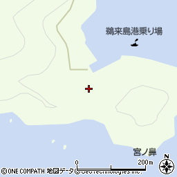 高知県宿毛市沖の島町鵜来島56周辺の地図
