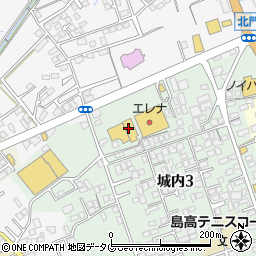 エレナ島原店ダイソー１００円ショップ周辺の地図