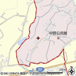 長崎県雲仙市愛野町乙4171周辺の地図