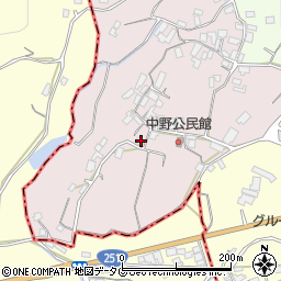 長崎県雲仙市愛野町乙4212周辺の地図