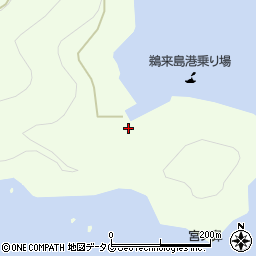 高知県宿毛市沖の島町鵜来島65周辺の地図