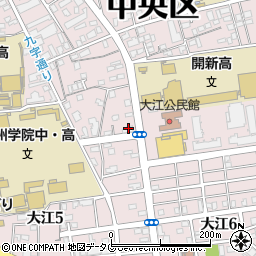 福博印刷株式会社熊本営業所周辺の地図