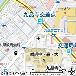 王栄幼稚園周辺の地図