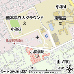 ボナールクレスト周辺の地図