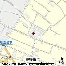 株式会社雲仙きのこ本舗　愛野センター周辺の地図
