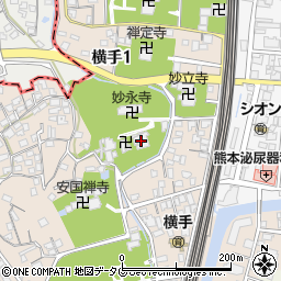 実成寺周辺の地図
