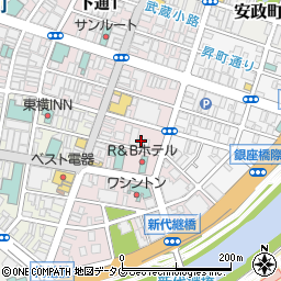 ＪＵＩＣＹ下通店周辺の地図