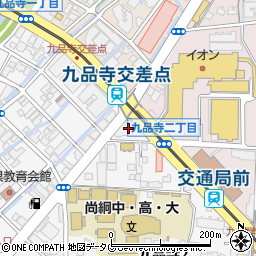 株式会社ルフト・メディカルケア　熊本オフィス周辺の地図