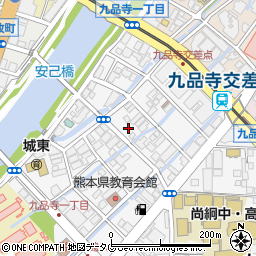 〒862-0976 熊本県熊本市中央区九品寺の地図