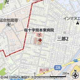 訪問介護ステーション博寿園周辺の地図