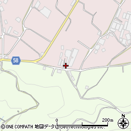 長崎県雲仙市吾妻町栗林名1721周辺の地図