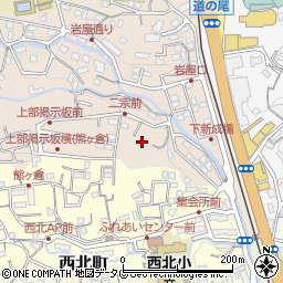 長崎県長崎市岩屋町3周辺の地図
