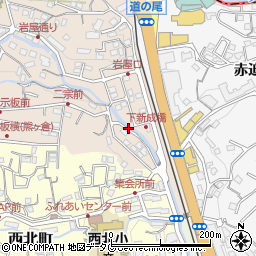 長崎県長崎市岩屋町12周辺の地図