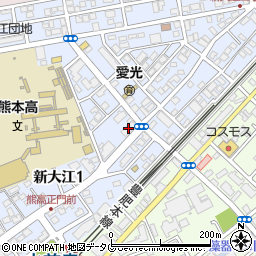 ライオンズマンション新大江第２周辺の地図