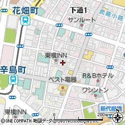 Bar rest fine周辺の地図