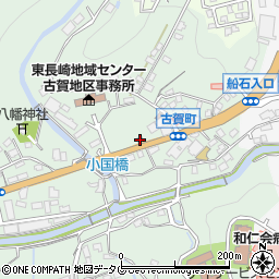 長崎警察署古賀町交番周辺の地図