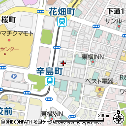 熊本県熊本市中央区新市街1周辺の地図