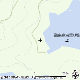 高知県宿毛市沖の島町鵜来島85周辺の地図