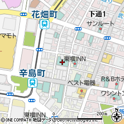 パークシティ２４ｈ新市街パーキング周辺の地図