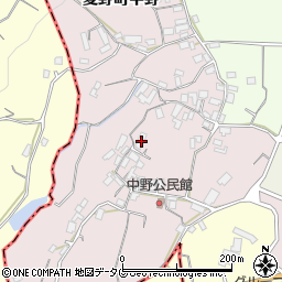 長崎県雲仙市愛野町乙4116周辺の地図