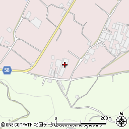 長崎県雲仙市吾妻町栗林名1720周辺の地図