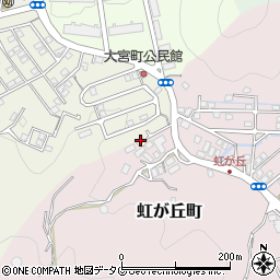 長崎県長崎市虹が丘町2507周辺の地図