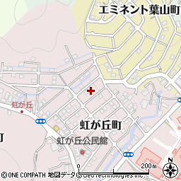 長崎県長崎市虹が丘町18周辺の地図