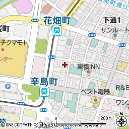 相撲寿司 大砲部屋周辺の地図