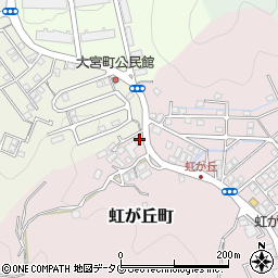 長崎県長崎市虹が丘町2503周辺の地図