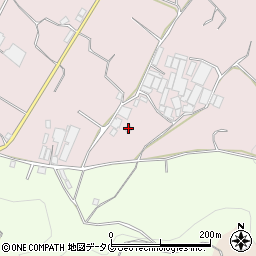 長崎県雲仙市吾妻町栗林名1705周辺の地図