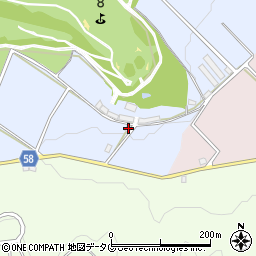 長崎県雲仙市愛野町原2221周辺の地図