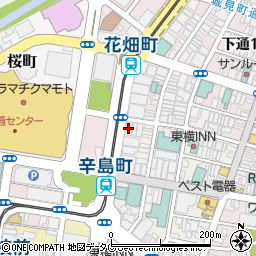 マニュライフ生命保険株式会社熊本・熊本第１セールスオフィス周辺の地図