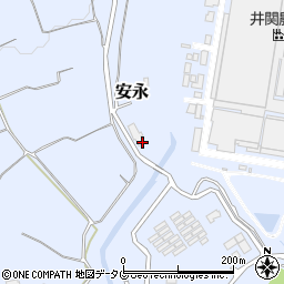 エホバの証人の熊本市小山会衆周辺の地図