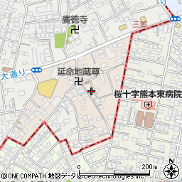 白石アパート周辺の地図