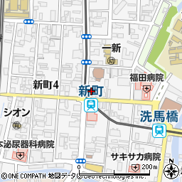 次郎楽器周辺の地図