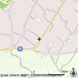 長崎県雲仙市吾妻町栗林名1752周辺の地図