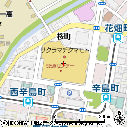フェスティバロ・サクラマチ　熊本店周辺の地図