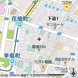 東会館周辺の地図