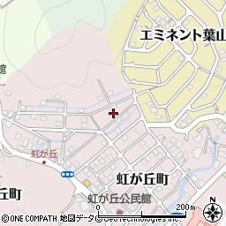 長崎県長崎市虹が丘町27周辺の地図