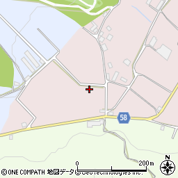 長崎県雲仙市吾妻町栗林名1842周辺の地図