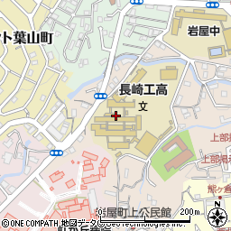 長崎県長崎市岩屋町41周辺の地図