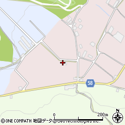 長崎県雲仙市吾妻町栗林名1841周辺の地図
