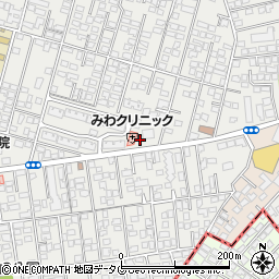 セブンイレブン熊本帯山５丁目店周辺の地図
