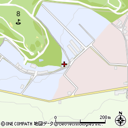 長崎県雲仙市愛野町原2204周辺の地図