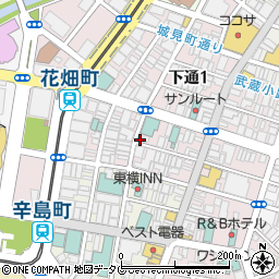 園田周辺の地図